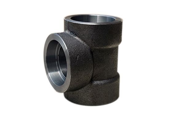 3000LBS জাল ফিটিং ASME B16.11 স্ক্রুযুক্ত সকেট eldালাই কনুই টি দম্পতি