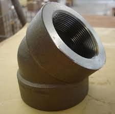 ASME B16.11 নকল ফিটিং ASTM A105N SW ফিটিং কনুই টি কাপলিং 3000lbs