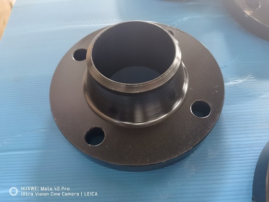 Wn 150lbs থ্রেডেড পাইপ ফ্ল্যাঞ্জ Dn200 Asme A105n ব্ল্যাক পেইন্ট