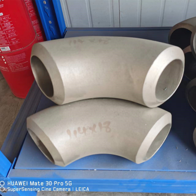 Pn16 180 ডিগ্রি পাইপ কনুই ফিটিং Asme B16.9 জল চিকিত্সার মধ্যে জাহাজ নির্মাণের জন্য