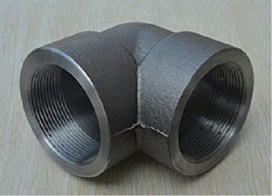 ASME B16.11 নকল ফিটিং ASTM A105N SW ফিটিং কনুই টি কাপলিং 3000lbs