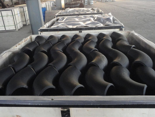 45 90 180 ডিগ্রী কনুই A234 ইস্পাত স্টেইনলেস বাট ওয়েল্ড ফিটিং