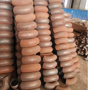 45 90 180 ডিগ্রী কনুই A234 ইস্পাত স্টেইনলেস বাট ওয়েল্ড ফিটিং