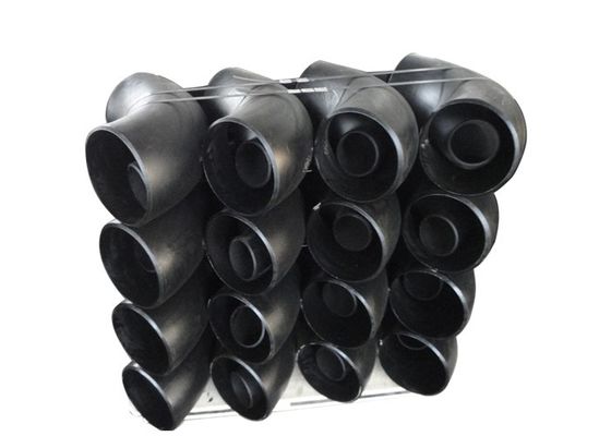 কনুই পাইপ ফিটিং ASME B16.9 এবং B16.28 টি রিউডার ক্যাপ A234 WPB SCH40 STD A182 F304 316