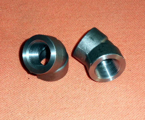 উচ্চ চাপ জাল ফিটিং ASME B16.11 এএসটিএম A105 কনুই ক্যাপ টি 3000LB 2000LB