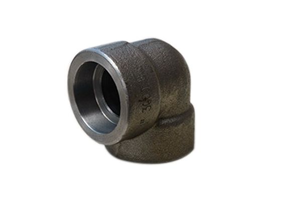 নকল ফিটিং 90 ডিগ্রি সকেট কনুই Asme B16.11 3000# 6000# 9000#