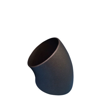 পাইপ ফিটিং Asme B16 9 কনুই টি Reducer ক্যাপ Sch40 Sch80 কালো এন্টি মরিচা তেল