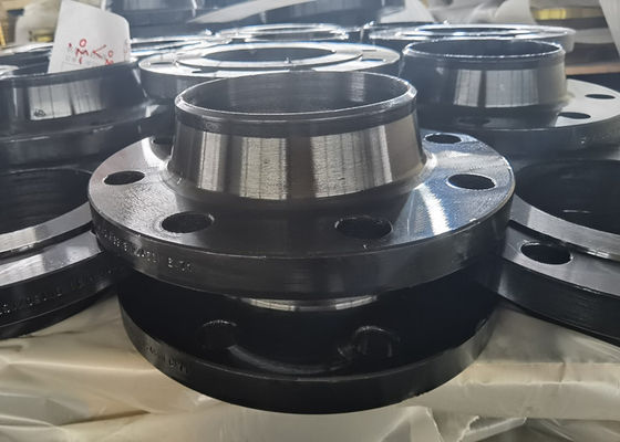 Ansi B16.5 ক্লাস 150 ফ্ল্যাঞ্জ ওয়েল্ডিং নেক Sch40 পাইপ A105