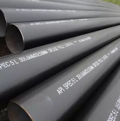 দৈর্ঘ্য 6m এবং 12m Astm বিজোড় পাইপ API5l A106 A53 Gr.B Dia 21.3MM থেকে 762MM