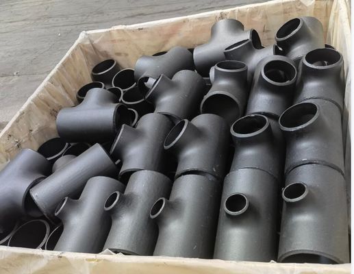 SCH20 SCH30 SCH120 ASME B16.9 বাটওয়াল্ড রিডুসার টি এসটিডি বিজোড় সমান টি পাইপ ফিটিং