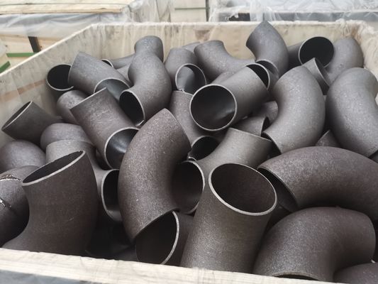 A234 WPB SS400 45 ডিগ্রি এসজিপি JIS B2311 কনুই টি রিডুসার এবং ক্যাপ