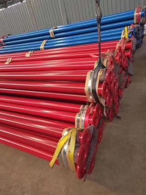 কার্বন ইস্পাত বিজোড় ASTM A106 ASME B36.1 SCH40 SCH80 পেইন্টিং কালো স্টিল পাইপ