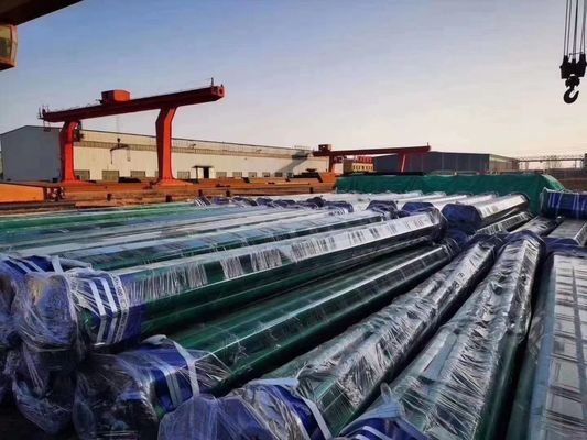 কার্বন ইস্পাত বিজোড় ASTM A106 ASME B36.1 SCH40 SCH80 পেইন্টিং কালো স্টিল পাইপ