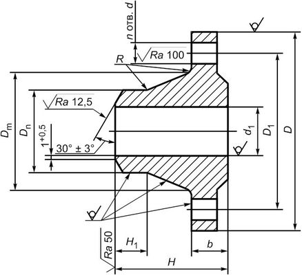 PN6-PN100 ST20 GOST 12820-80 ফ্ল্যাঞ্জ GOST 33259 TYPE 01 02 05 GOST 12821 CS CT20;16MN;SS 304/304L,316/316L