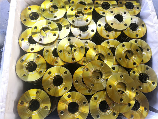 PN6 DN15-DN2000 কার্বন ইস্পাত নকল ফ্ল্যাঞ্জ ডিন EN1092-1