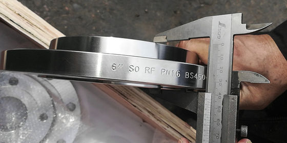 মেটাল DN10 - DN2000 Flange Bs 4504 PN6 - PN40 1/2&quot;-80&quot; কার্বন স্টিল এবং স্টেইনলেস স্টিল