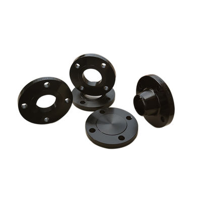 Sa/A105n Ansi B16.5 স্লিপ অন পাইপ ফ্ল্যাঞ্জেস কালো পেইন্ট